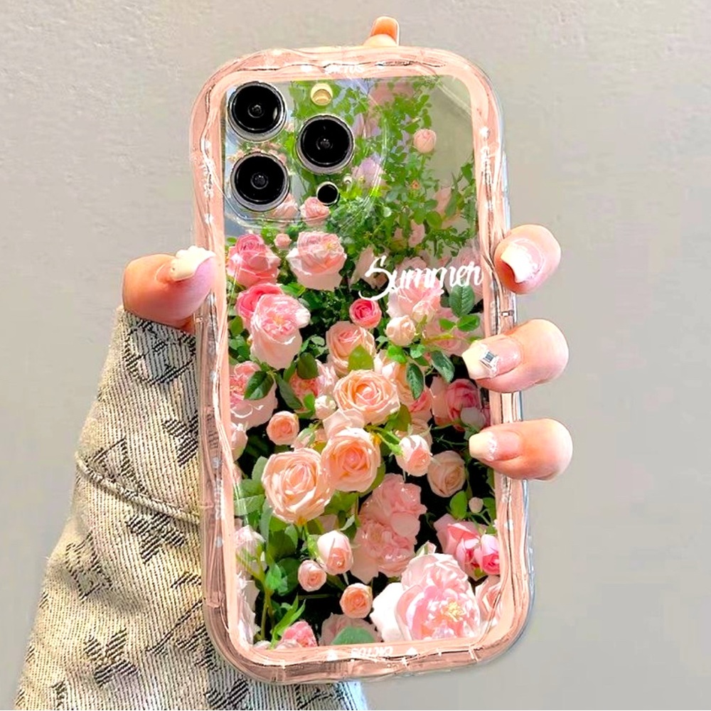 Floral Pink Phone Case-suit for iPhone 13 Pro Max